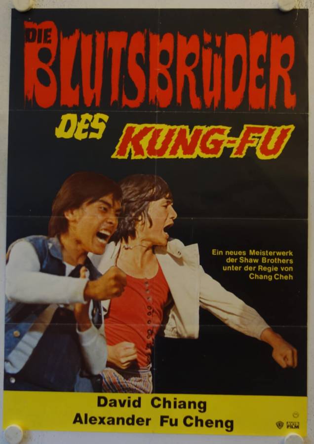Die Blutsbrüder des Kung Fu originales deutsches Filmplakat